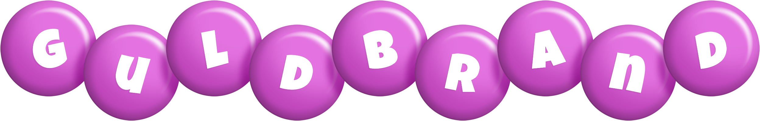 Guldbrand candy-purple logo