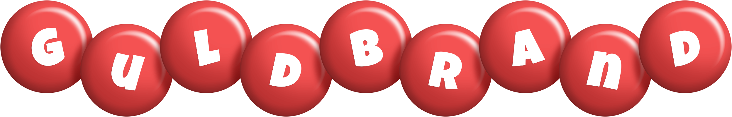 Guldbrand candy-red logo