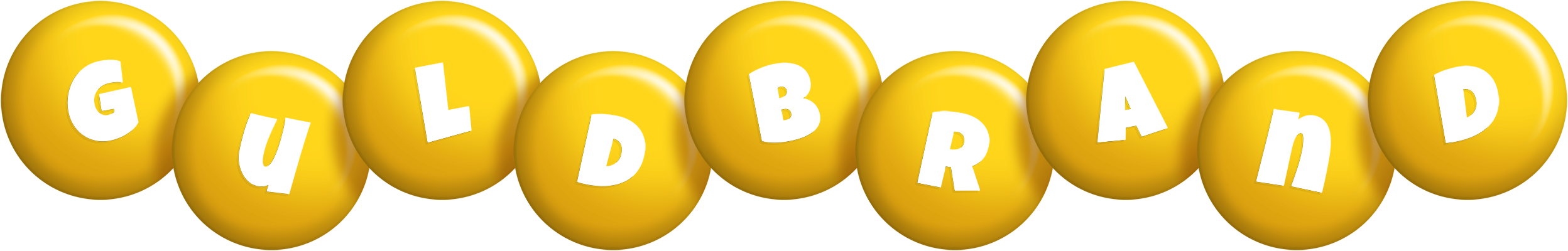 Guldbrand candy-yellow logo