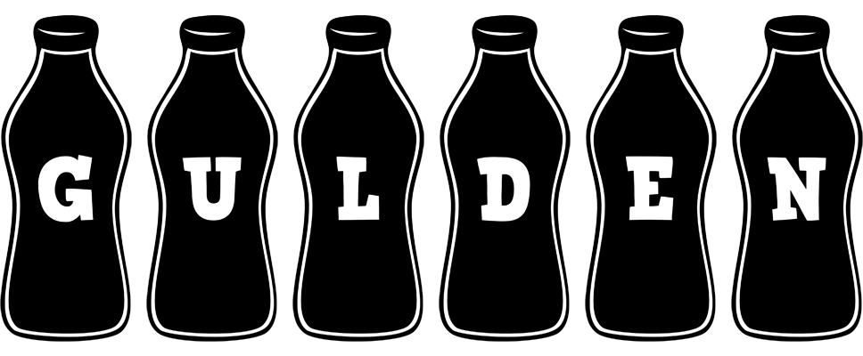 Gulden bottle logo