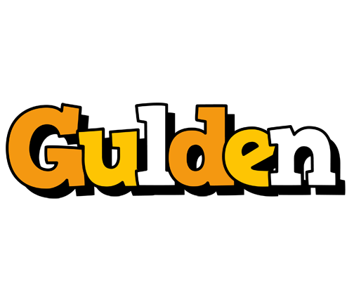 Gulden cartoon logo