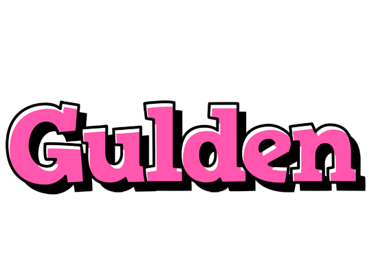 Gulden girlish logo