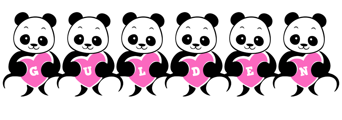 Gulden love-panda logo
