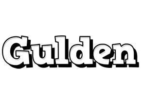 Gulden snowing logo