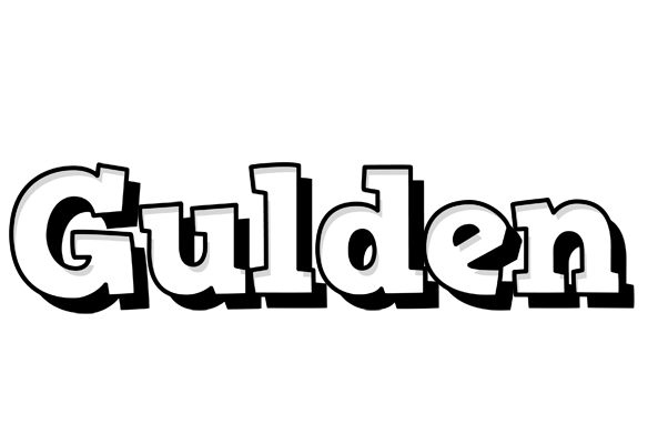 Gulden snowing logo
