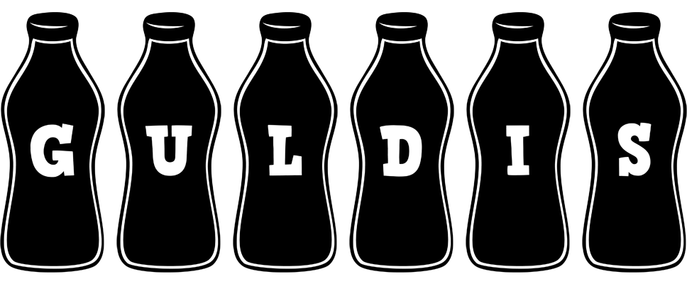 Guldis bottle logo