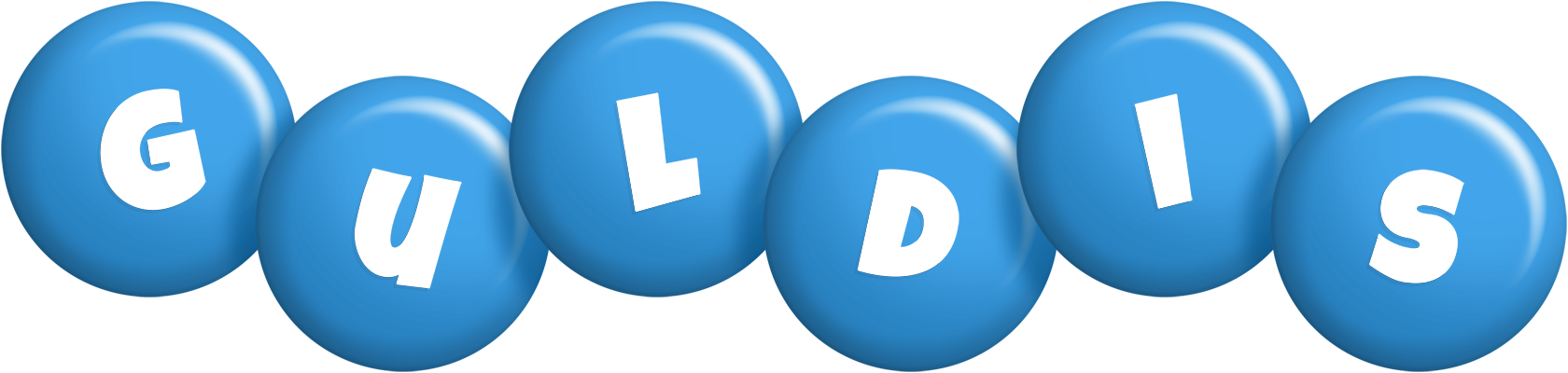 Guldis candy-blue logo