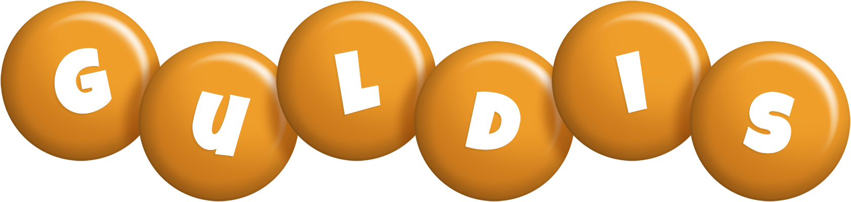Guldis candy-orange logo