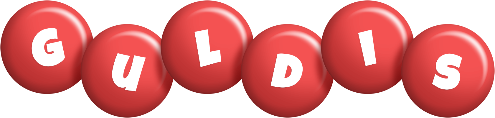 Guldis candy-red logo