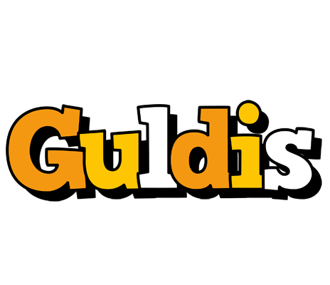 Guldis cartoon logo