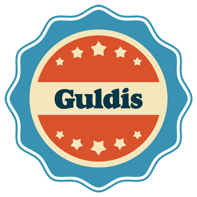 Guldis labels logo
