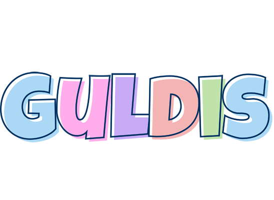 Guldis pastel logo
