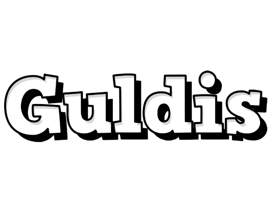 Guldis snowing logo