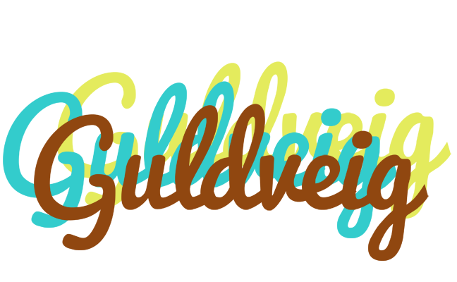 Guldveig cupcake logo