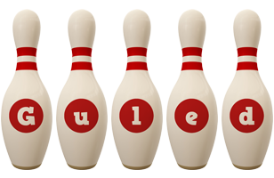 Guled bowling-pin logo