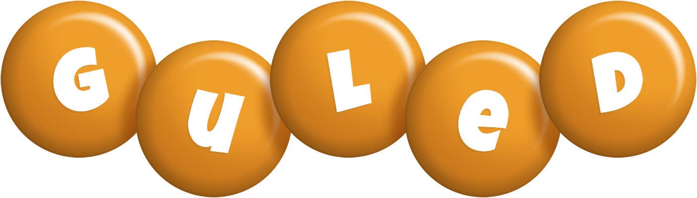 Guled candy-orange logo