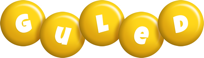 Guled candy-yellow logo