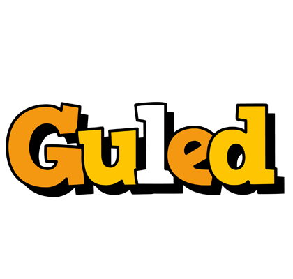 Guled cartoon logo