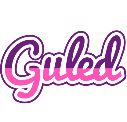 Guled cheerful logo