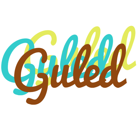 Guled cupcake logo
