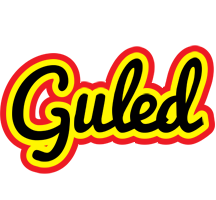 Guled flaming logo