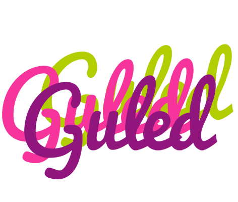 Guled flowers logo