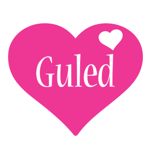 Guled love-heart logo