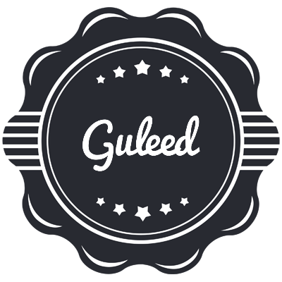 Guleed badge logo