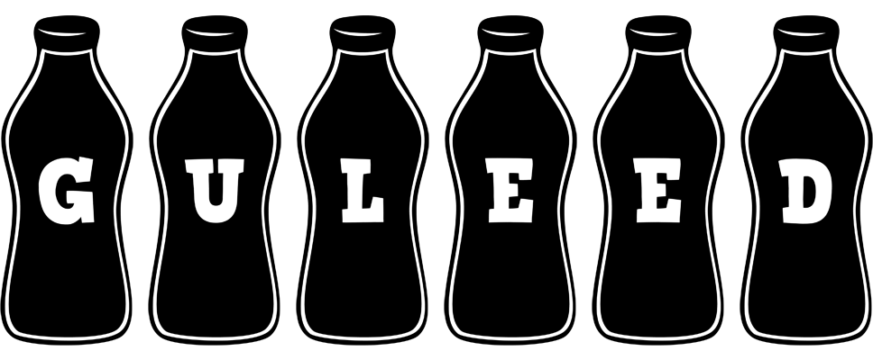 Guleed bottle logo