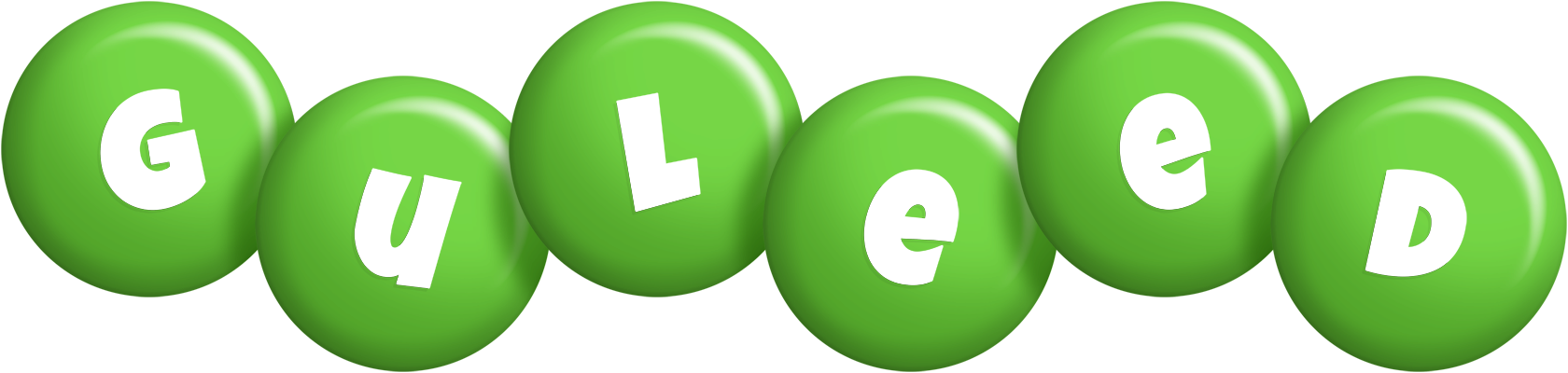 Guleed candy-green logo