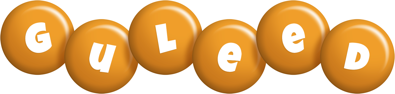 Guleed candy-orange logo