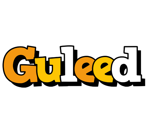 Guleed cartoon logo