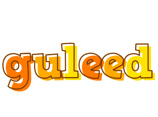 Guleed desert logo