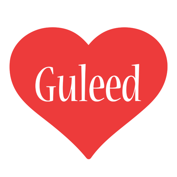 Guleed love logo