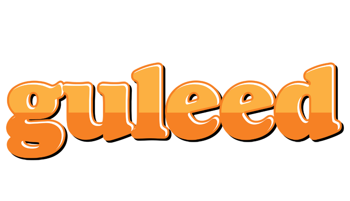 Guleed orange logo