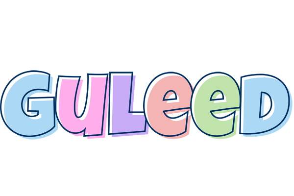 Guleed pastel logo