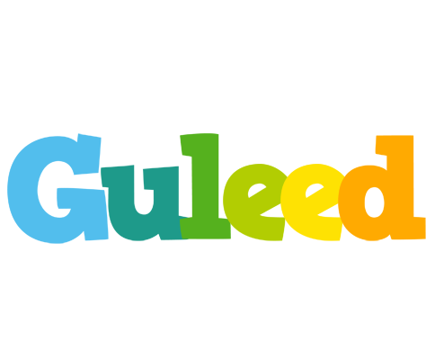 Guleed rainbows logo
