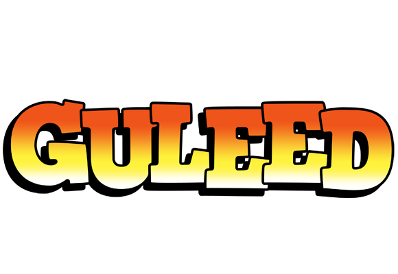 Guleed sunset logo