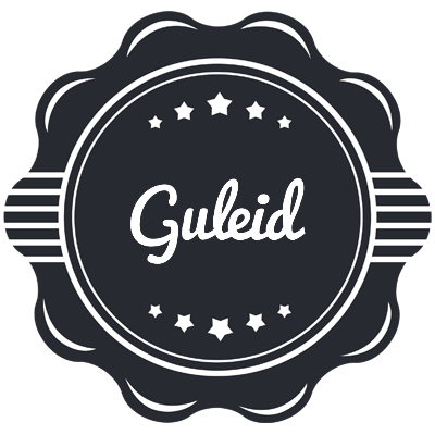 Guleid badge logo