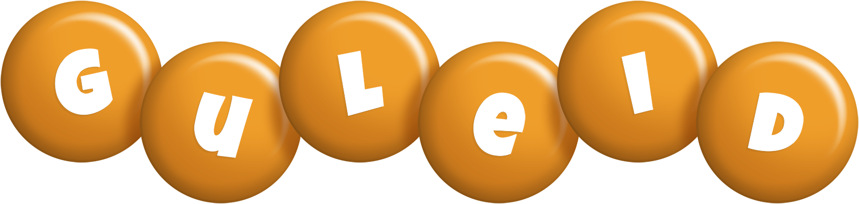 Guleid candy-orange logo