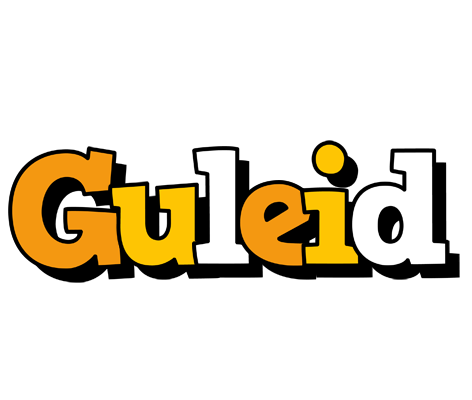 Guleid cartoon logo