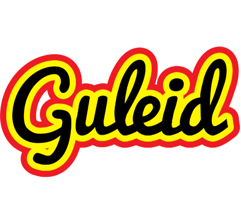 Guleid flaming logo