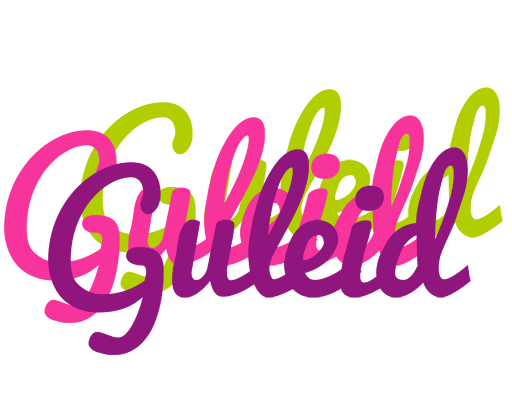 Guleid flowers logo