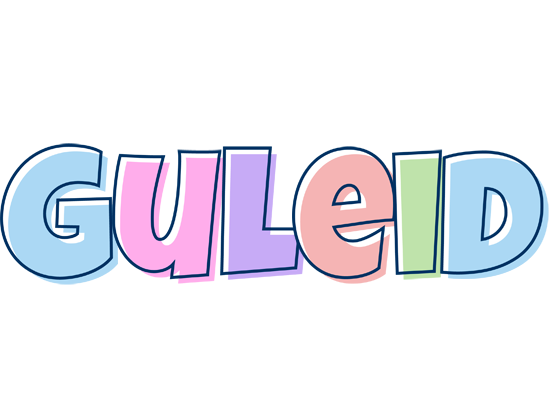 Guleid pastel logo