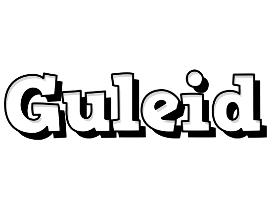 Guleid snowing logo