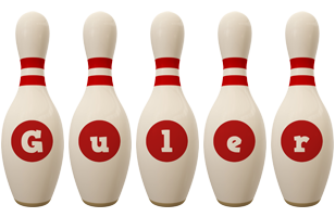 Guler bowling-pin logo