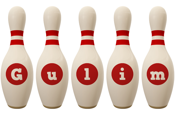 Gulim bowling-pin logo