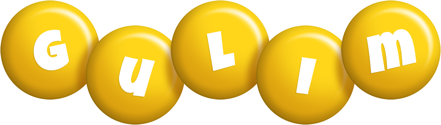 Gulim candy-yellow logo