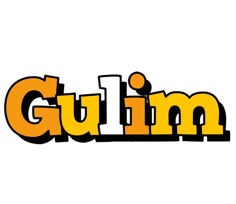 Gulim cartoon logo
