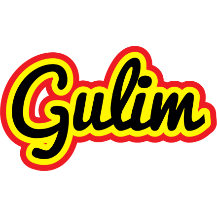 Gulim flaming logo